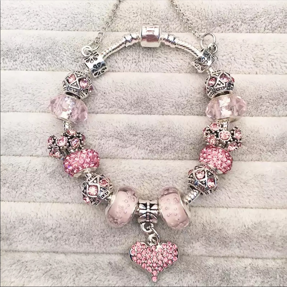 I Heart You Charm Bracelet